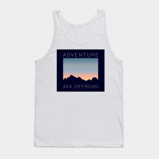 4x4 Offroad Adventure - Sunrise Tank Top